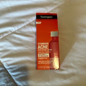NIB NEUTROGENA STUBBORN ACNE SPOT DRYING LOTION 1.0 FL OZ